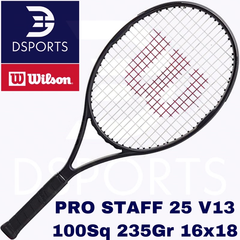 Wilson Pro Staff 25 Junior v13 ProStaff 13 235 gr ( Racket Tennis Tenis Raket ) ORIGINAL