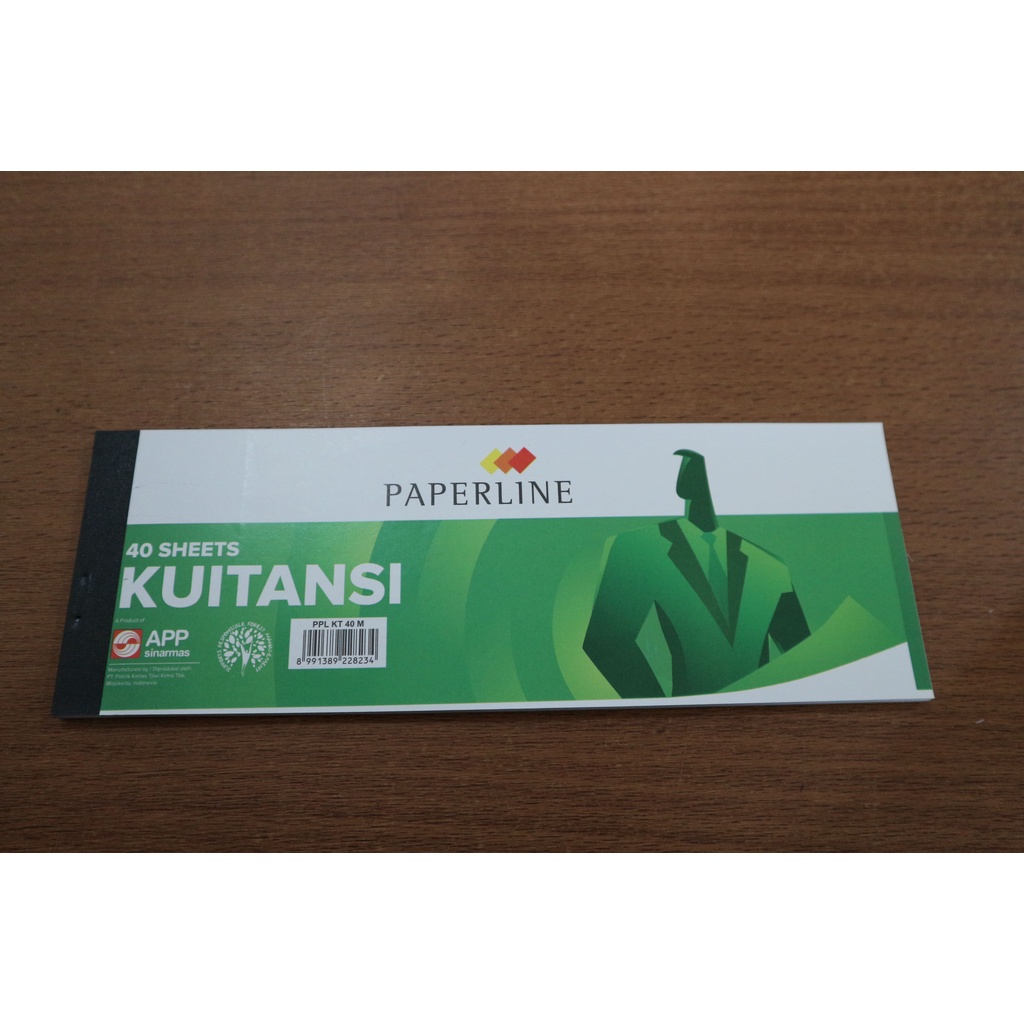 

Kuitansi Kecil Kwitansi Paperline 40 Sheets (KT 40 M) Murah Bagus