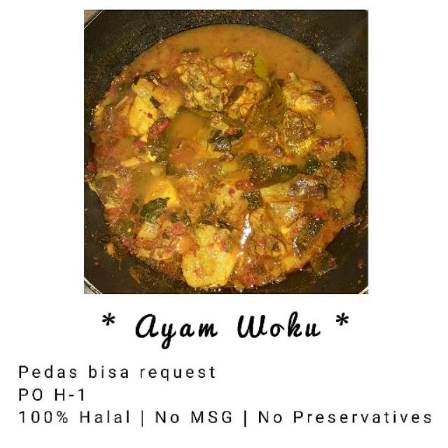 

Ayam Woku Dapur Oma Wies