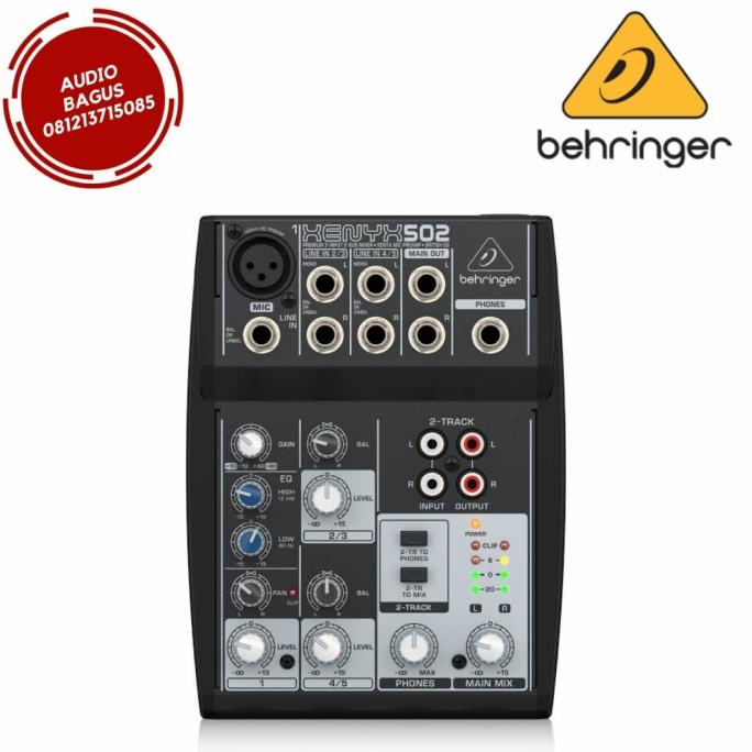 NEW Behringer Xenyx 502 Mixer Audio