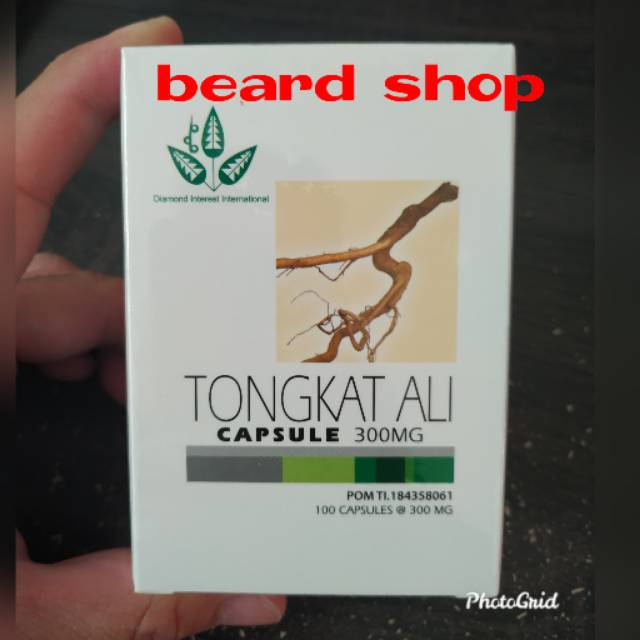 Kapsul Tongkat Ali Ekstrak Original Import
