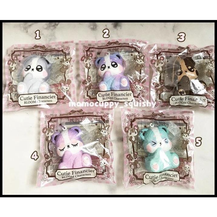 SQUISHY LICENSED cutie financier harajuku bear by ibloom