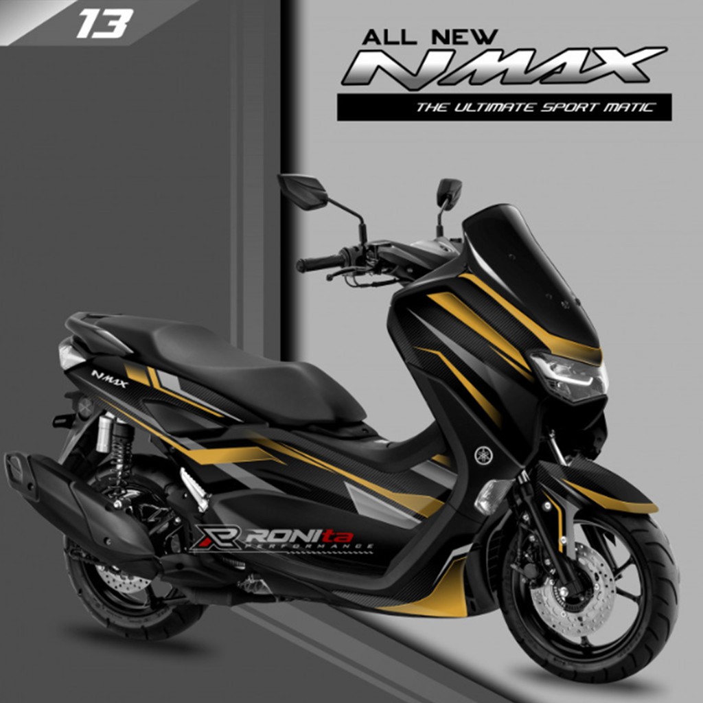 decal NEW nmax STRIP 13