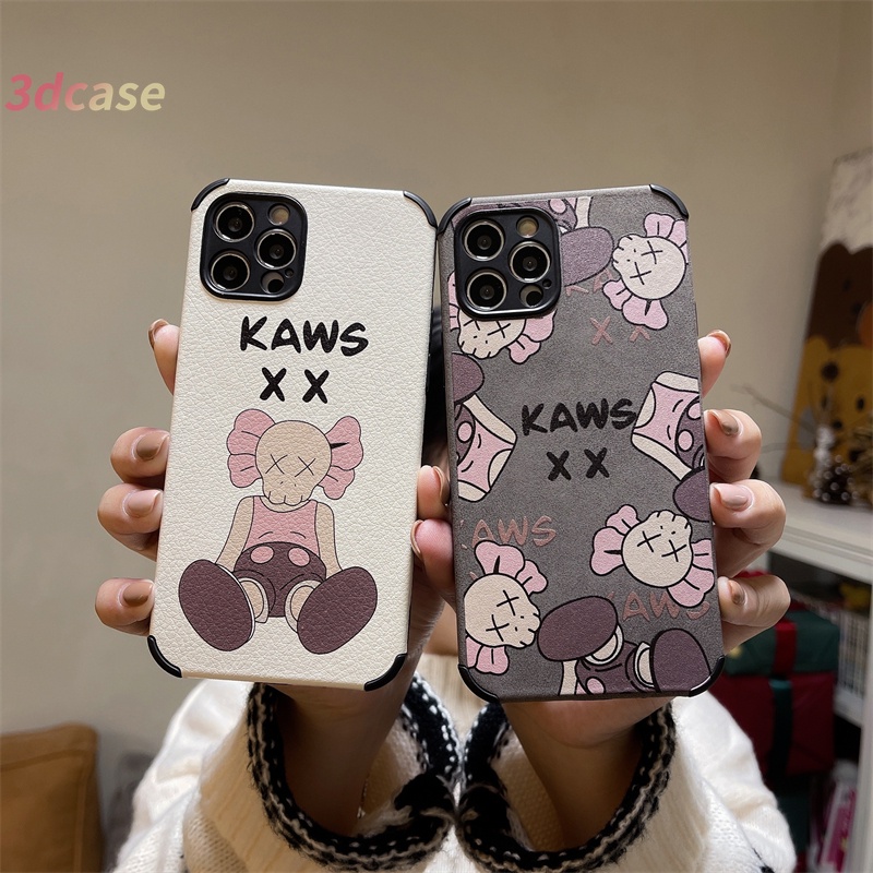 Soft Case Compatible For IPhone 11 12 PRO MAX 11 12 6 7 6S 8 Plus X XR XSMAX Se 2020 6SPlus 7Plus 6Plus 8Plus XS A9 A5 A53 2020 A7 A5S A15 A54 A3S Cute Popularity KAWS Phone Case