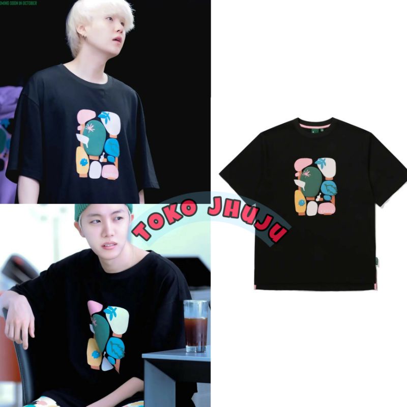 Kaos T shirt BTS Suga style In the Soop 2 Printing DTF katun Combed 30s