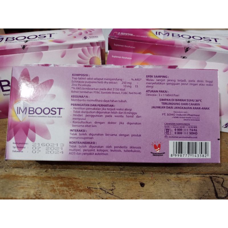 IMBOOST TABLET 1 STRIP @10 TABLET - ED 01/2026