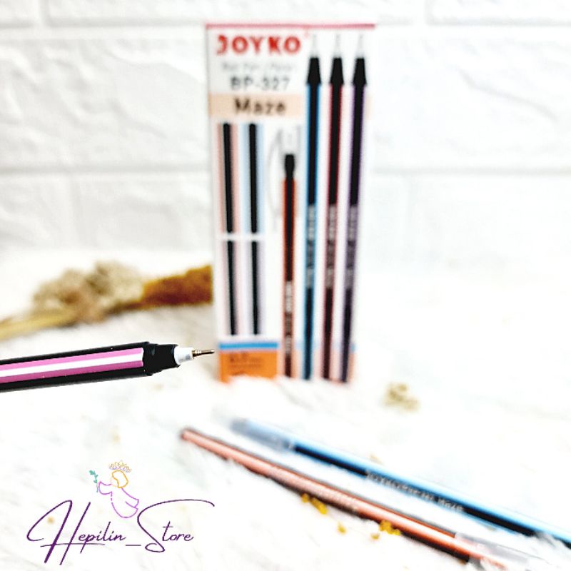 

Pulpen Joyko Maze Lusinan ( Isi 12 Pcs ) / Bolpen Joyko Maze / BALLPOINT JOYKO MURAH ORIGINAL