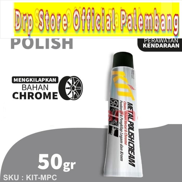 Kit Metal Polish 50g - poles Stainless Chrome Stainles krom