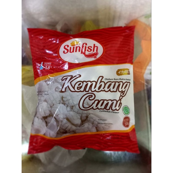 

kembang cumi 500 g sunfish enak halal