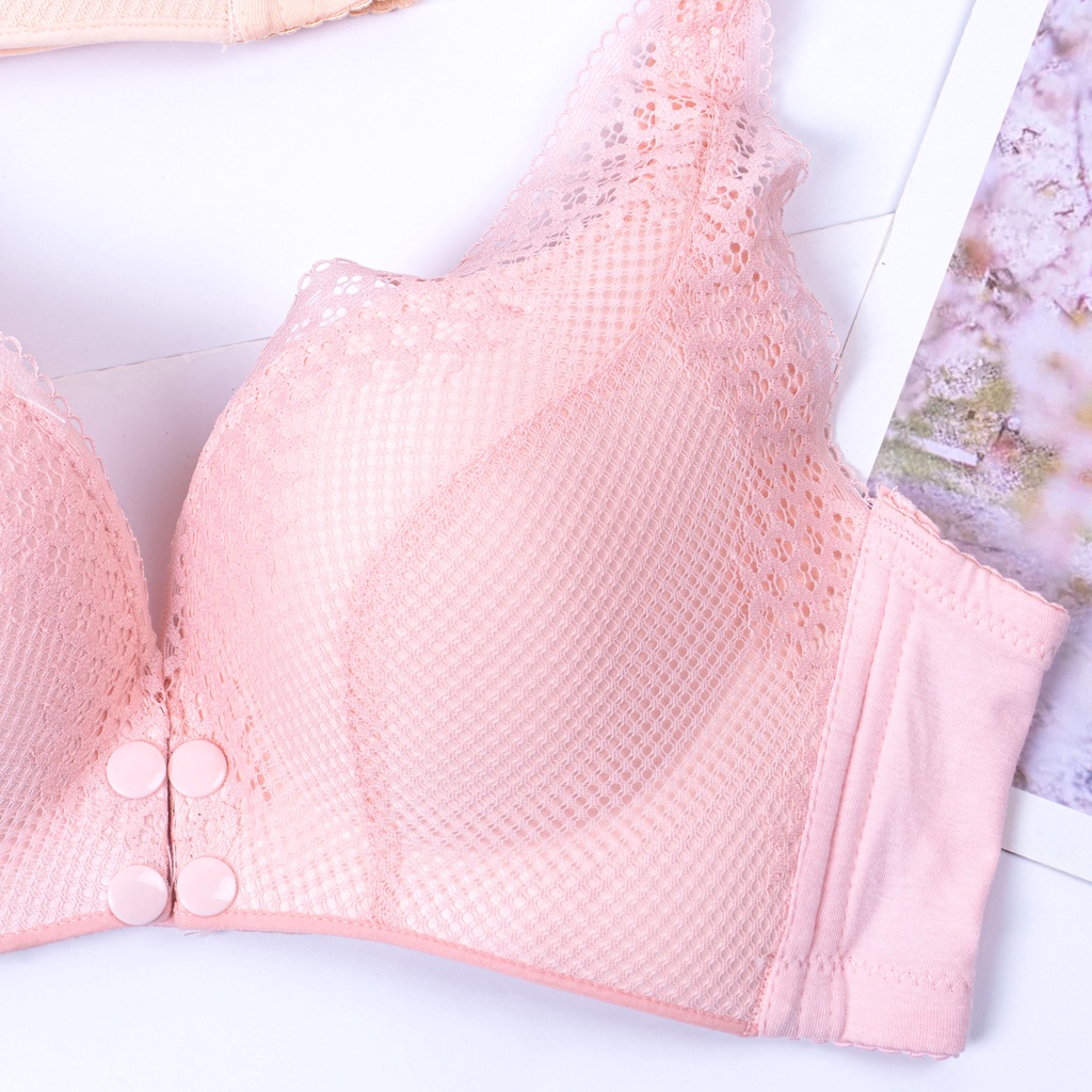 BEE - Bra Bh Menyusui Nursing Bra Tanpa Kawat Maternity Bra / Bra Ibu Hamil 8115