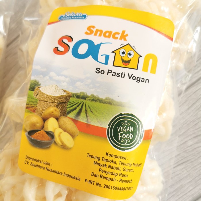 

Q124521 Sogan Keripik Kerupuk Jaring 125Gr Vegetarian Vegan Dw501Sqs