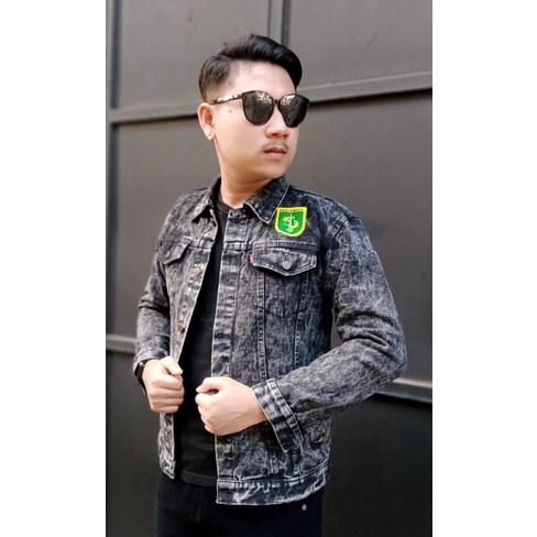 Jaket Jeans Persebaya Blue Wosh