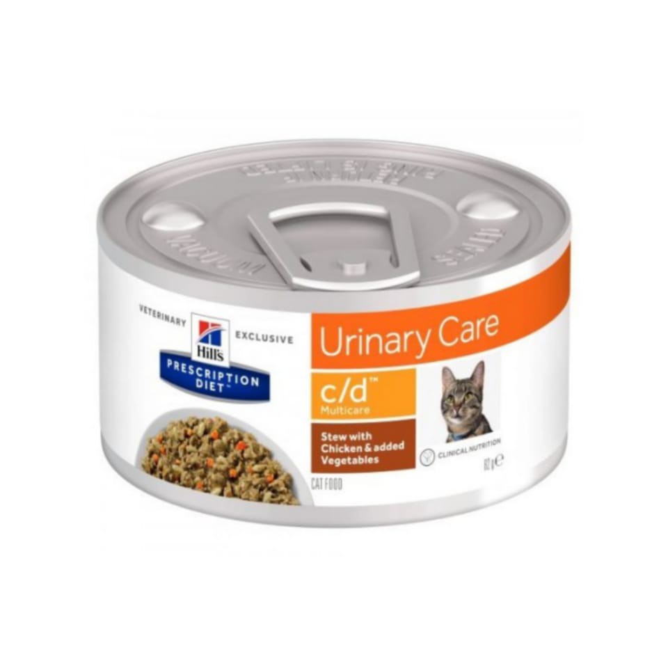 Hills urinary care cat C/D 156 gr cat food