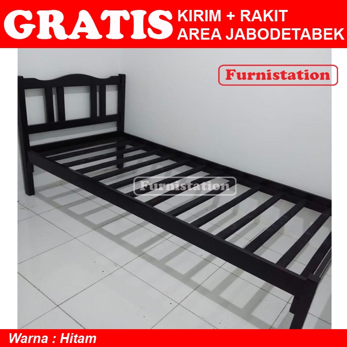 Ranjang Single Bed / Single Bed / Tempat Tidur Kayu