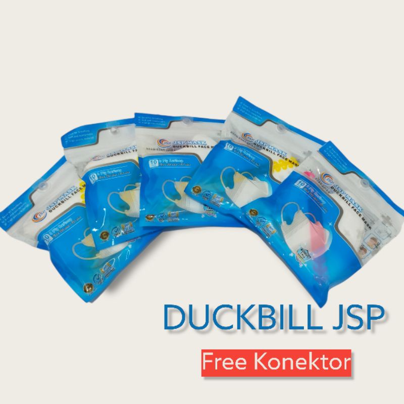 MASKER DUCKBILL EMBOS/ DUCKBILL WARNA/ DUCKBILL HITAM PUTIH/ FACEMASK/CAREION ISI 10 / 50 /ECER
