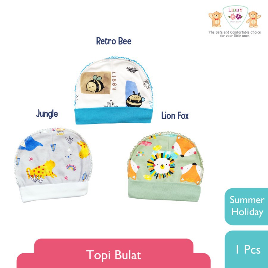 Topi Bayi Libby Summer Holiday (1 pcs)