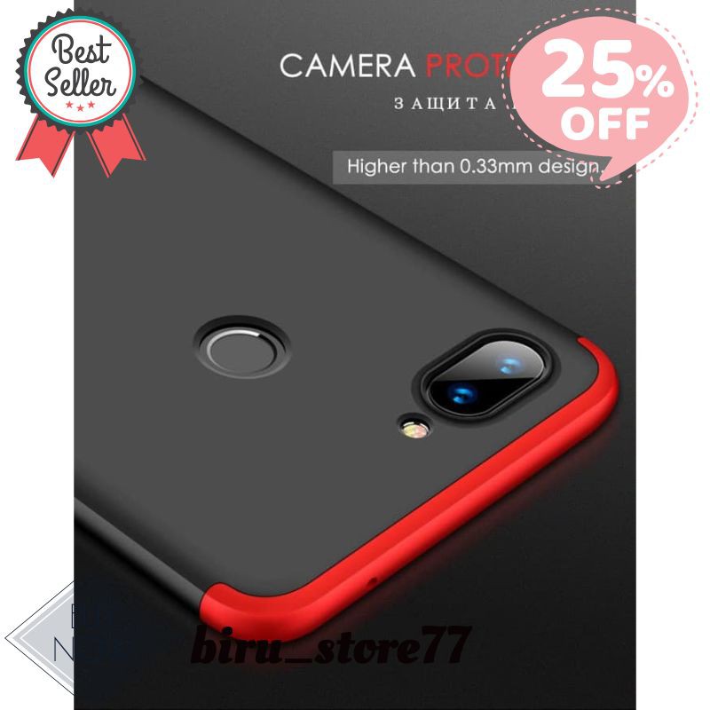 Xiaomi Mi 8 Lite Case Hardcase Original GKK 360 Full Protective