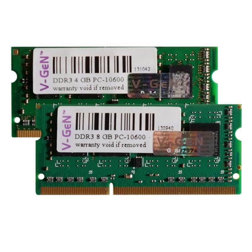 Vgen DDR3 SO-DIMM 8GB PC-10600 / 1333MHz Single Channel