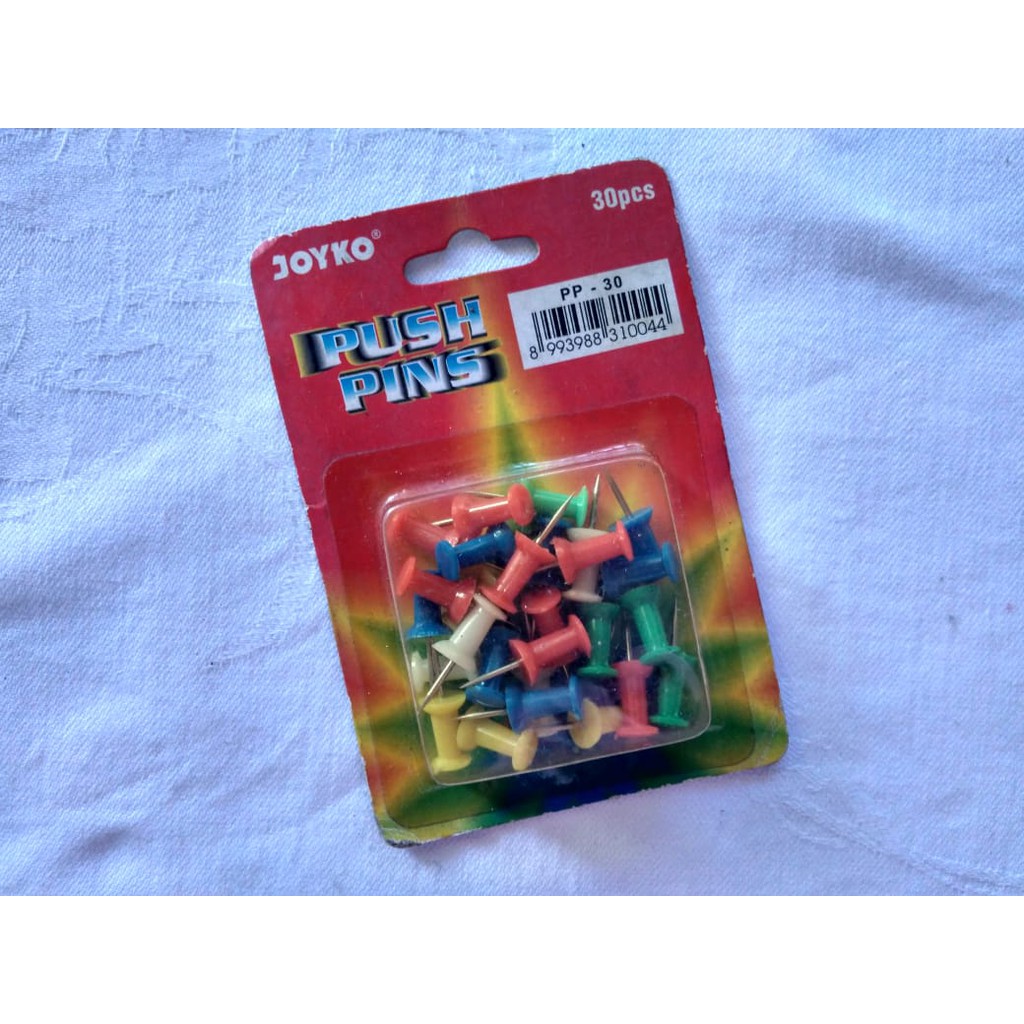

Push pin Joyko paku kertas perlengkapan alat tulis seko!ah kantor