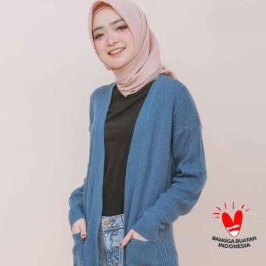 CARDIGAN BELE /CARDIGAN WANITA HALUS LONG CARDY