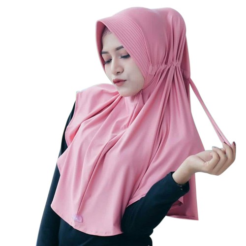 JILBAB SERUT JOKOWI RANDOM (TDK PILIH WARNA) /jilbab serut adiba terlaris termurah