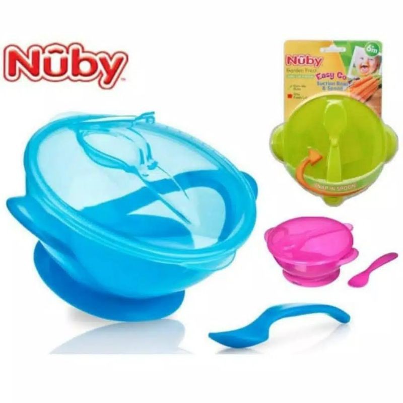 Nuby Suction Bowl And Spoon