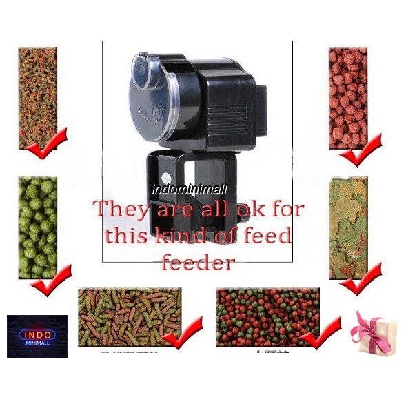 MESIN PEMBERI PAKAN IKAN OTOMATIS AKUARIUM - RESUN AF2003 SEL1933