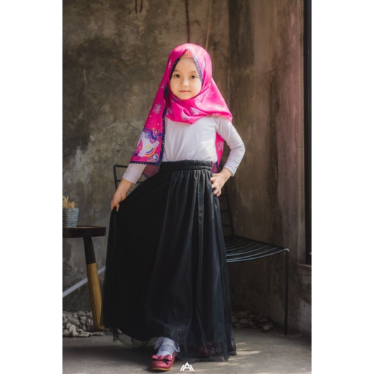 PASHMINA UNICORN CUTE / PASHMINA ANAK / HIJAB ANAK / JILBAB ANAK / KERUDUNG ANAK