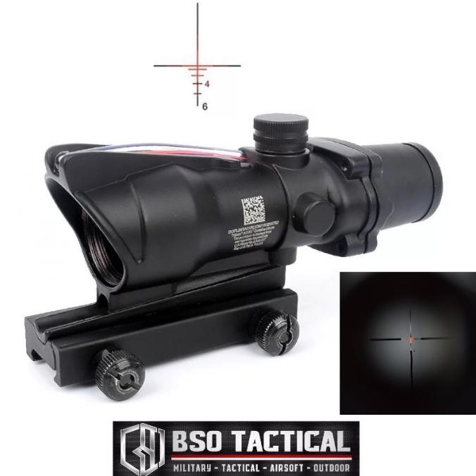 Scope Tactical ACOG Trijicon 4x32 Fix Zoom for Airsoft Full Metal