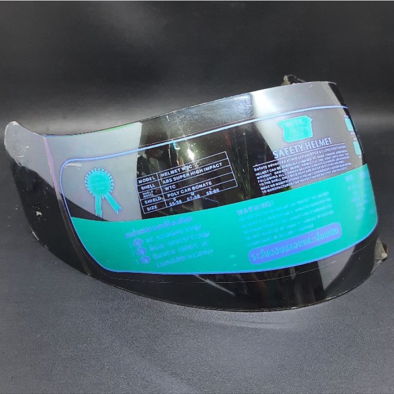 Kaca visor helm WTC Full face