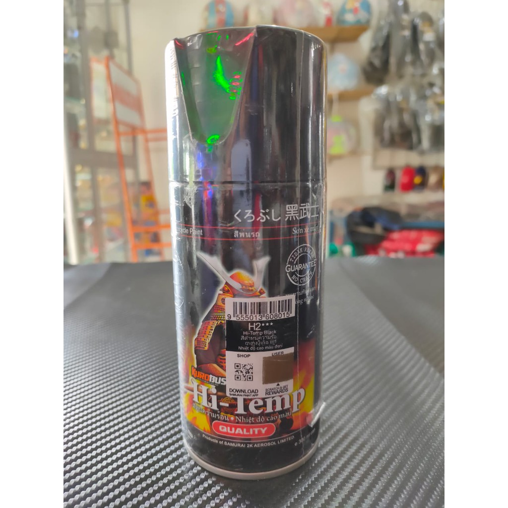 

CAT SAMURAI PAINT HI TEMP BLACK