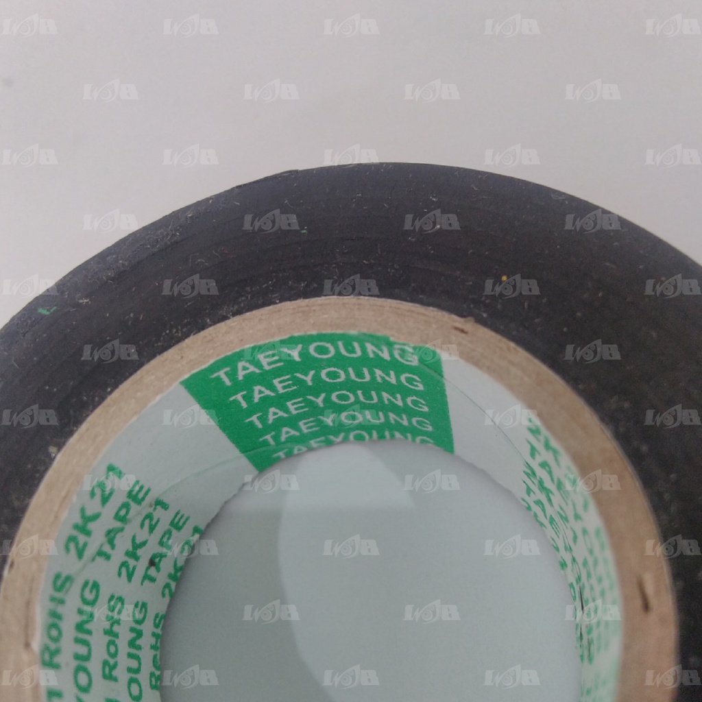 Solasi Hitam TaeYoung Tape Isolasi Listrik Tahan Panas Merekat Kuat Electrical Wire Tapes Universal