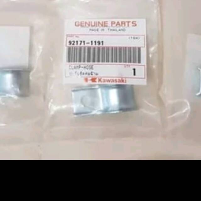 Breket dudukan selang rem belakang ninja rr original