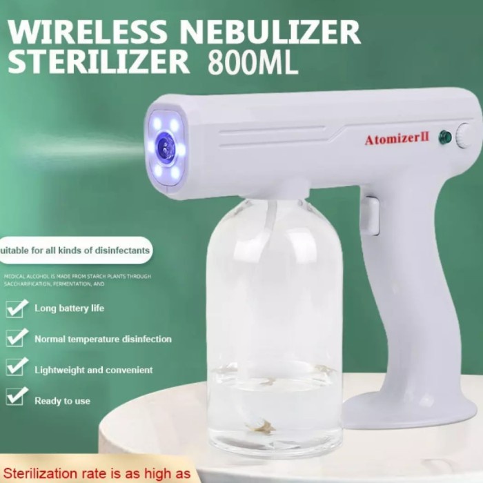 [READY] Nano Spray Gun Wireless Portable UV