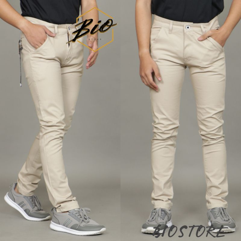 BAYAR DITEMPAT {COD} - Celana panjang chino pria - Chino pants original berkualitas