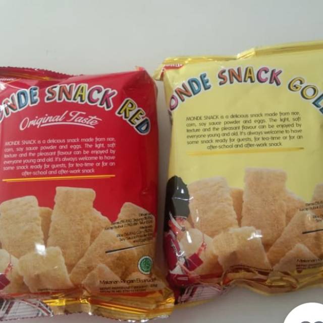 

Snack Monde Snack red / gold