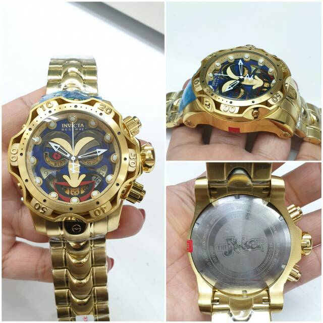 JAM TANGAN PRIA INVICTA THE JOKER LIMITED EDITION GRADE AAA+ SUPER PREMIUM QUALITY