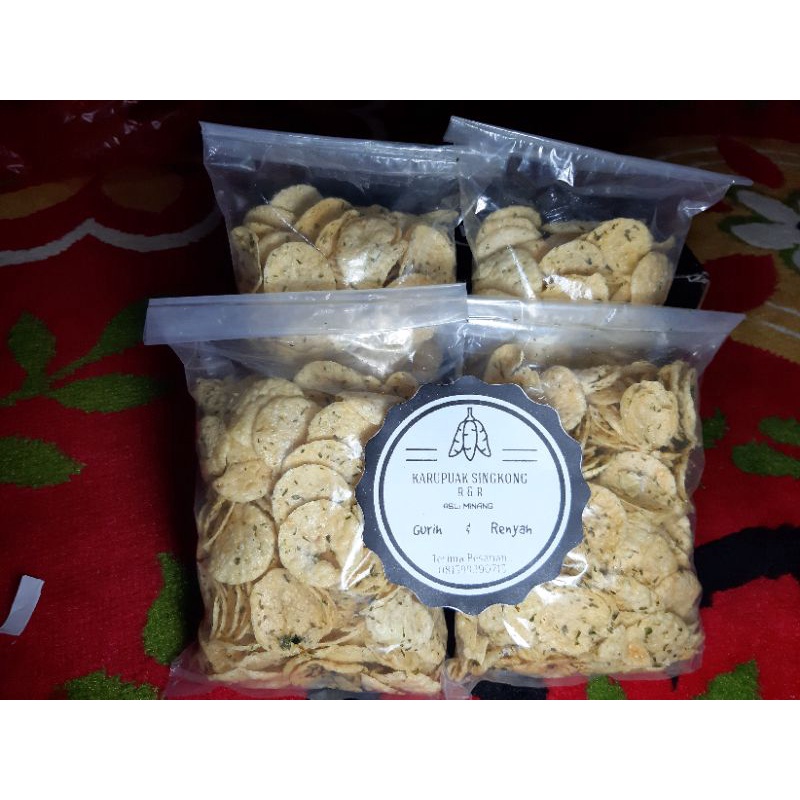 

Kerupuk koin khas minang/ opak minang 200gr