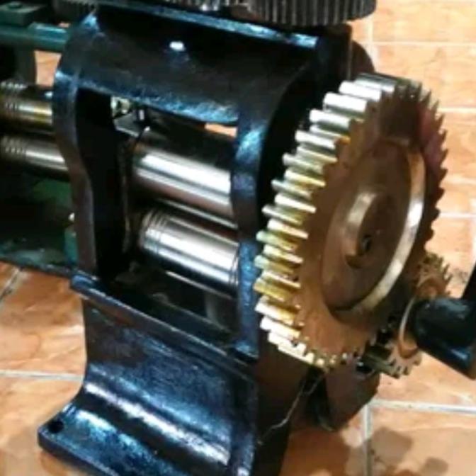 ] Gilingan emas dan perak hand rolling mill alat pres emas kecil