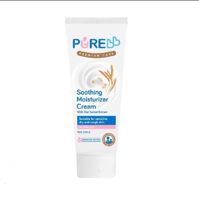 Pure BB Soothing Moisturizer Cream 100 grm Krim Pelembab Bayi Baby