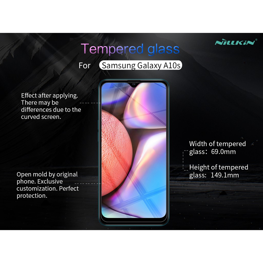 Tempered Glass SAMSUNG Galaxy A10s NILLKIN Amazing H Anti Gores Kaca