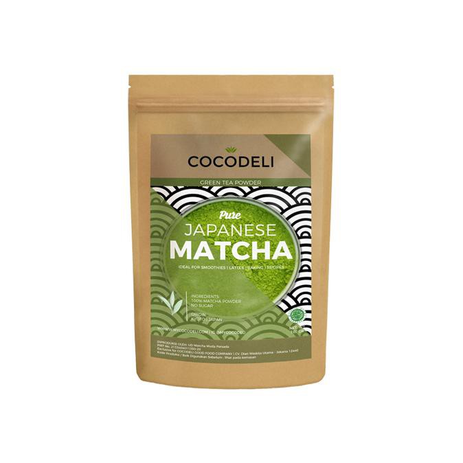 

Teh-Bubuk- Cocodeli - Organic Pure Japanese Matcha 50 g -Dijamin-Halal.