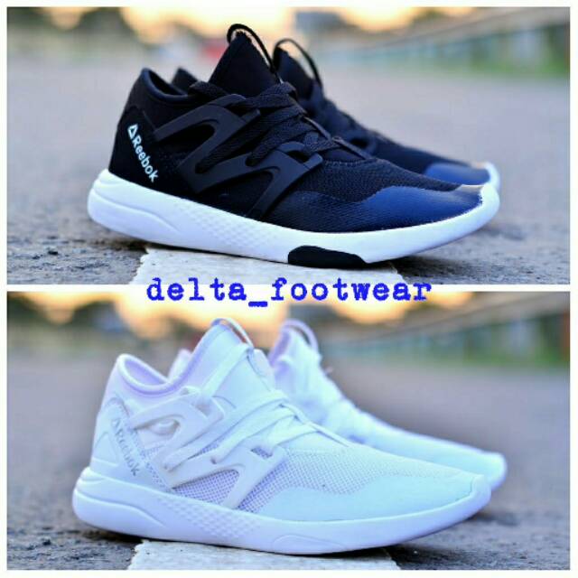 Reebok Lesmills Sepatu Sneakers Casual Olahraga Volly