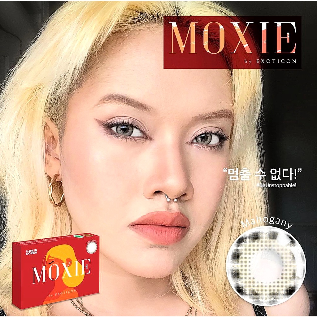 SOFTLENS X2 MOXIE MINUS (-2.25 S/D -4.00) FREE LENSCASE 14.5MM BY EXOTICON / Softlen Soflen Soflens