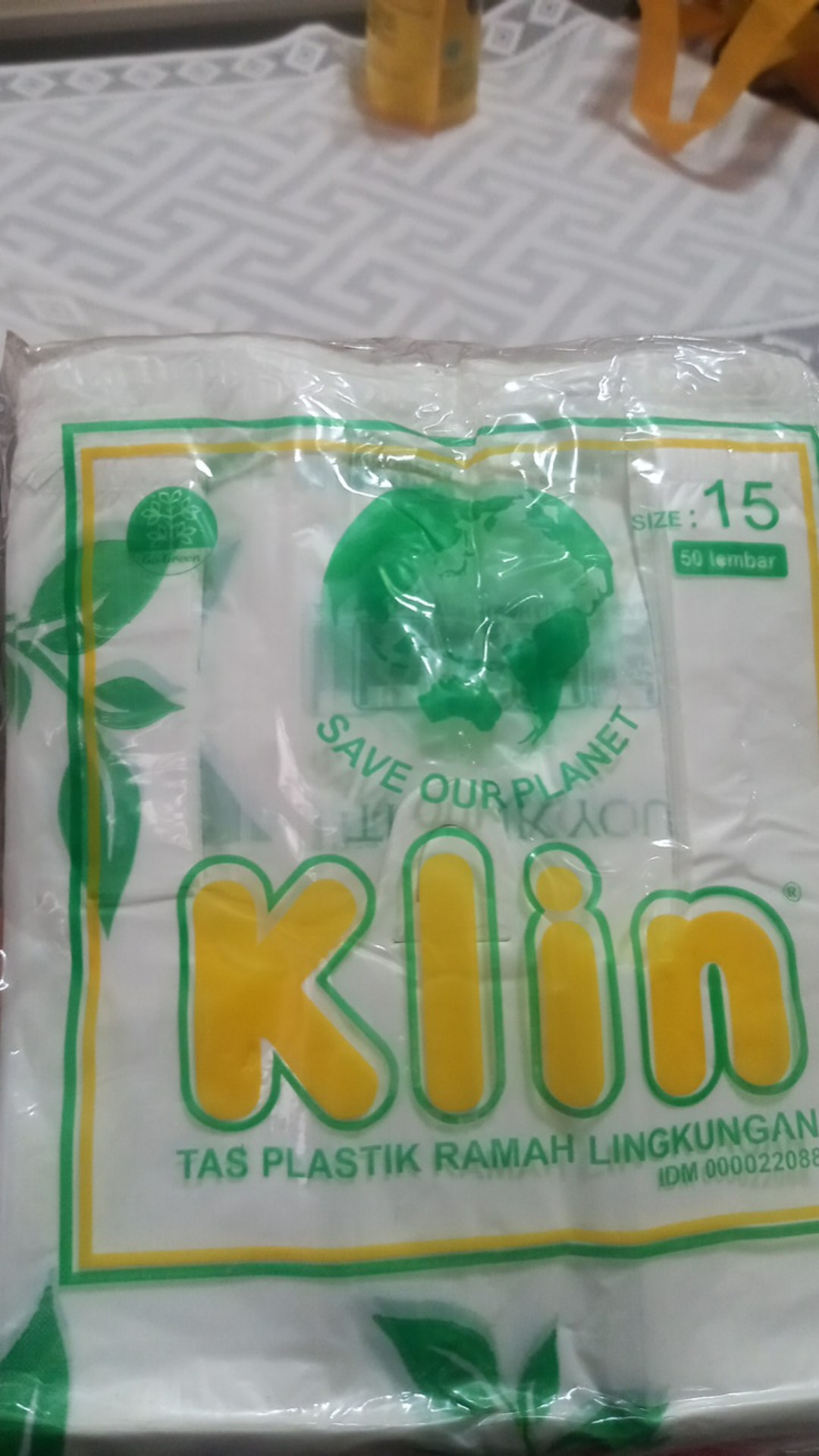 Plastik Kemasan Kresek Thank You - Degradable Bag - Kresek Ramah Lingkungan - 15 Cm