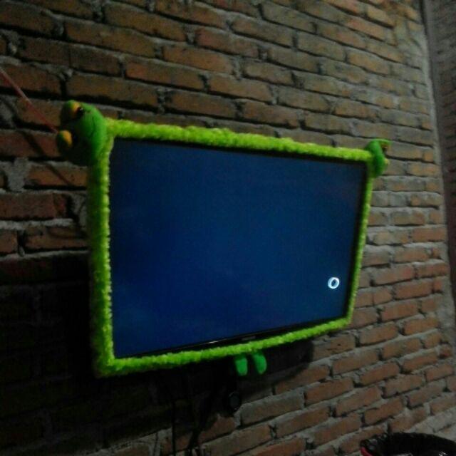 Grosir Set 4 In 1 List/ Cover/ Bando Tv, Kipas, Sarung / Cover Remot, Tissu Karakter / Boneka