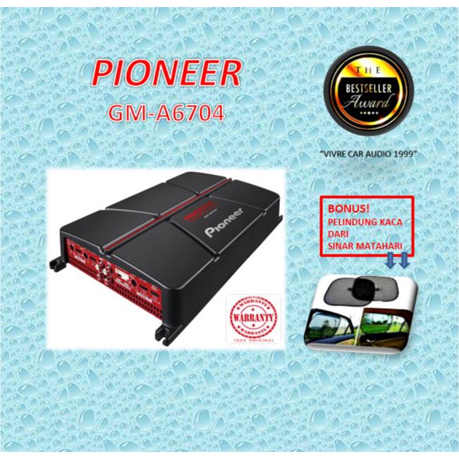 Zofukuki | Power Pioneer Gm-A6704 / 4 Channel Amplifier Class Ab