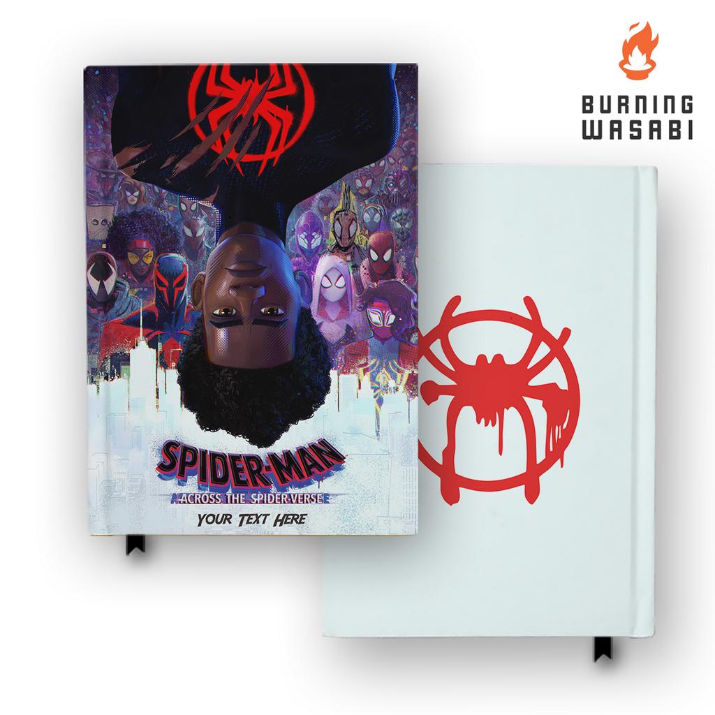 

Buku Catatan Notebook Spiderman 12 Across The Universe Miles Morales Custom Jurnal Agenda Diary Hardcover Aesthetic A6 A5