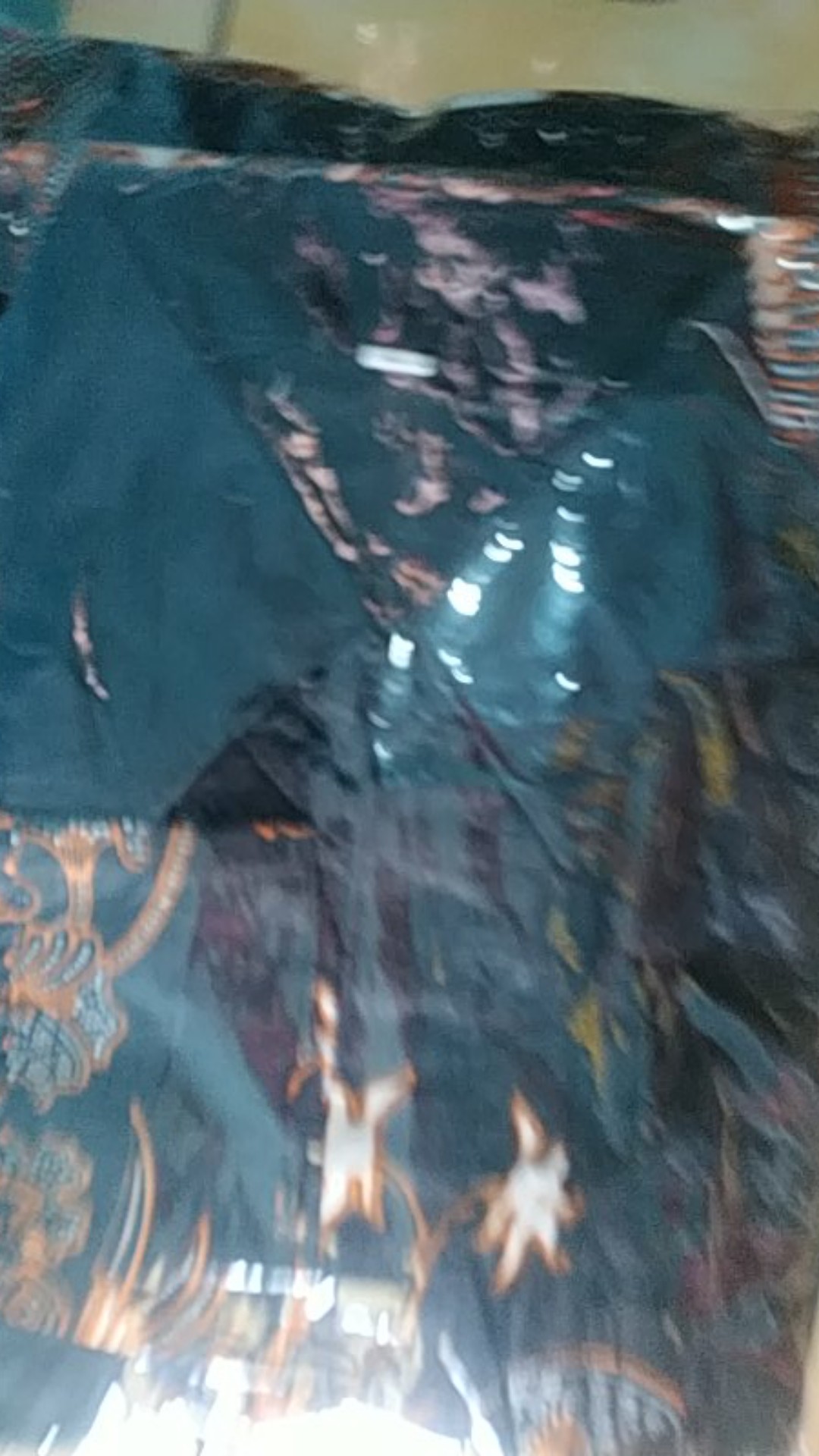 Wou Batik Couple Shofia Estetika Brokat - Couple Modern Batik Couple Sarimbit Brokat Kebaya