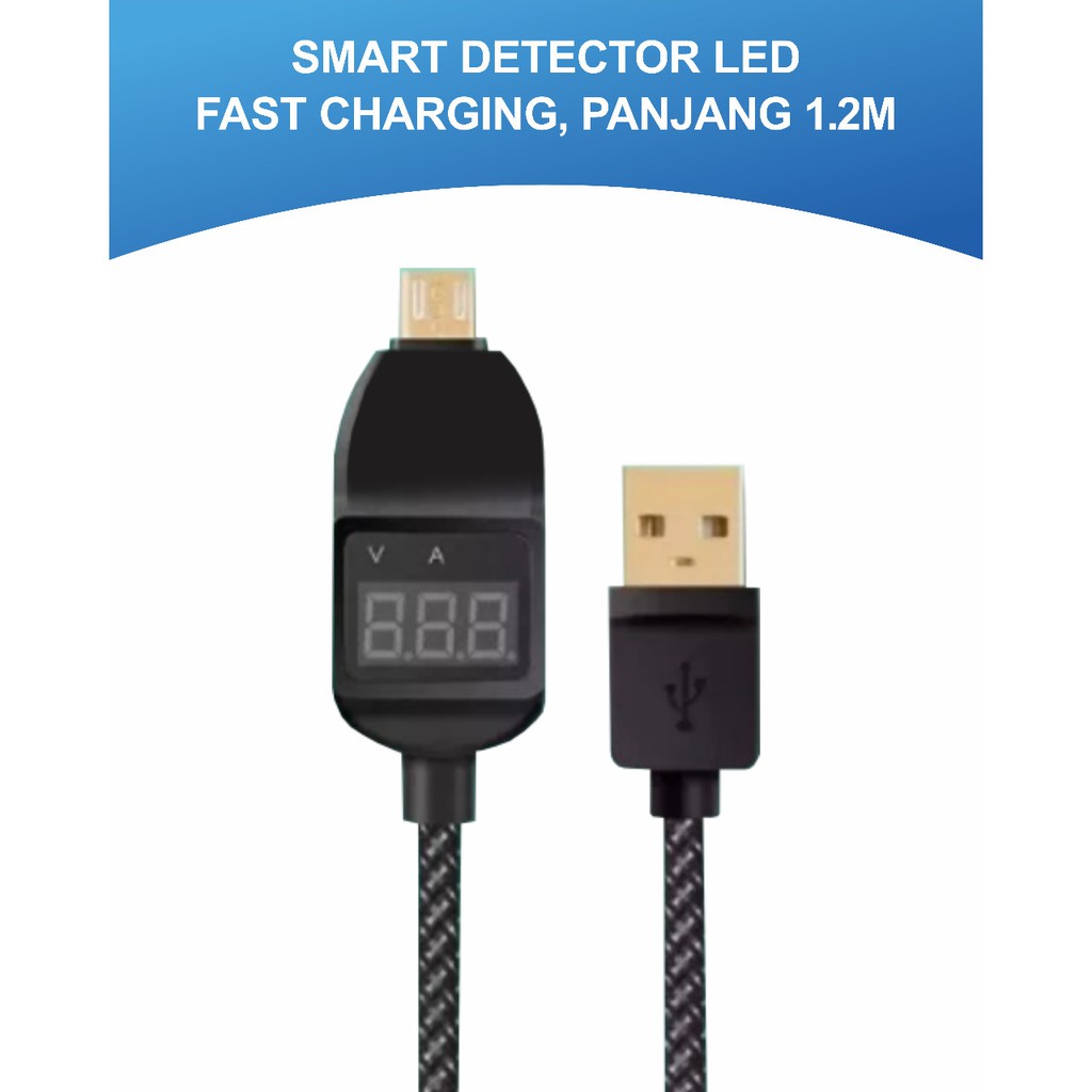 KABEL USB 4FT SMART DETECTOR V8 / MICRO